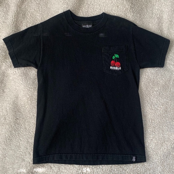 Rebel Eight Other - REBEL 8 Eight  Black T-Shirt